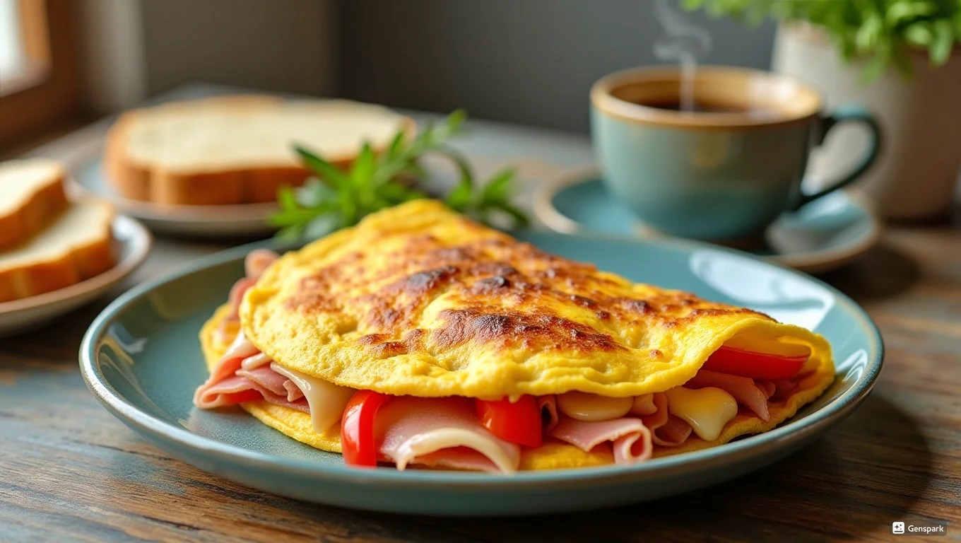 Omelete dos Deuses - Café da Manhã Brasileiro Divino