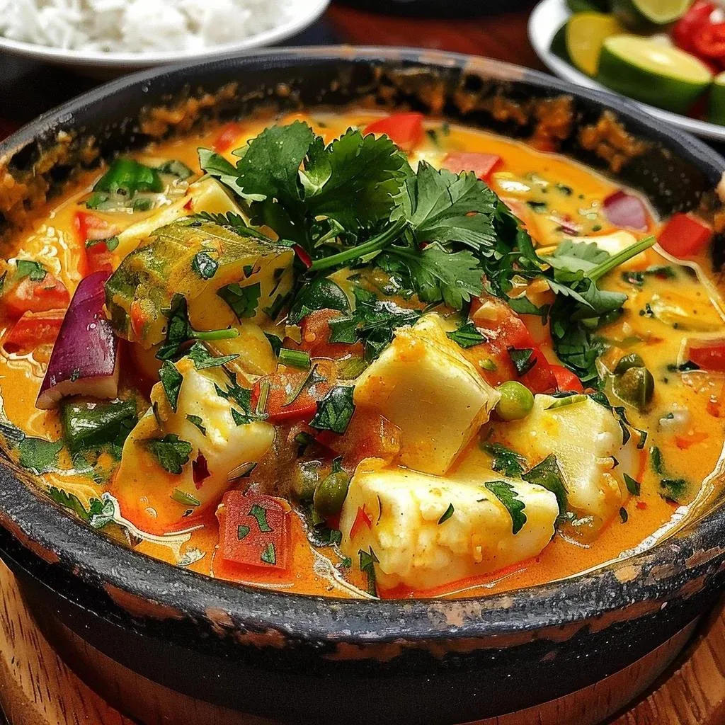 Moqueca de Peixe com Leite de Coco