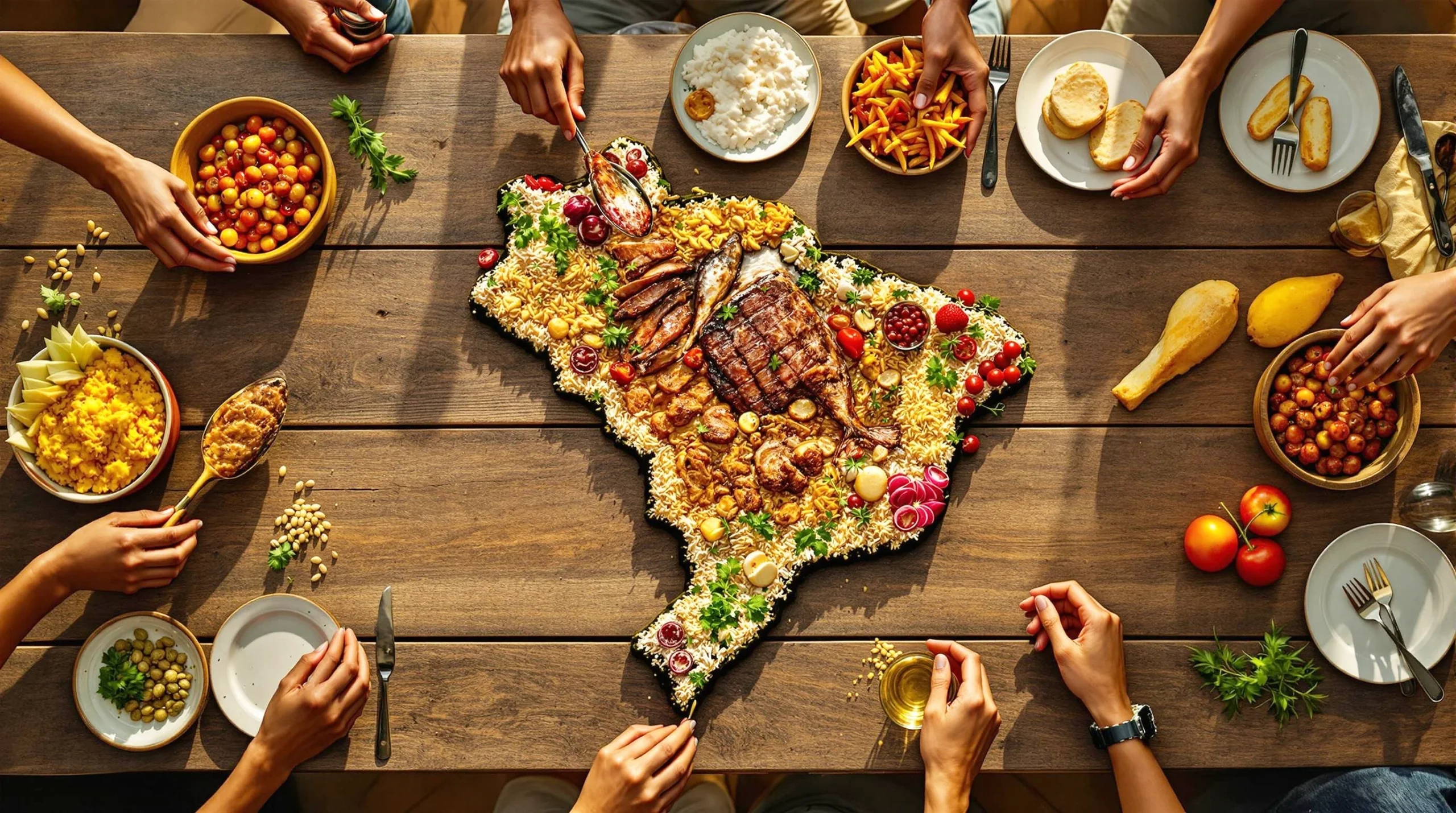 Mesa Brasil, um encontro de sabores