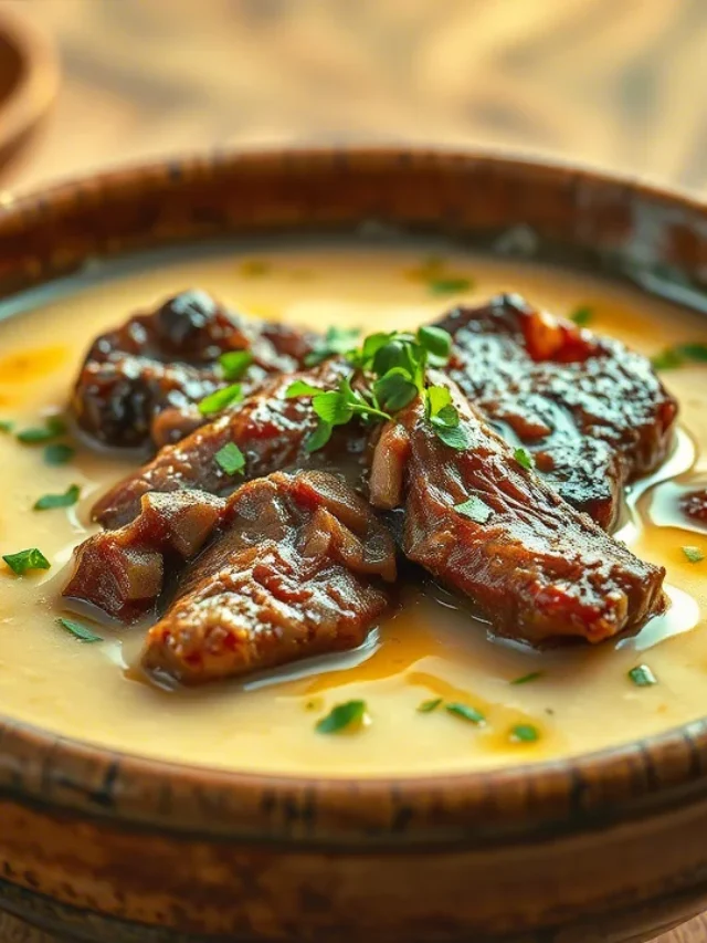 Chambaril com Molho de Farinha de Mandioca
