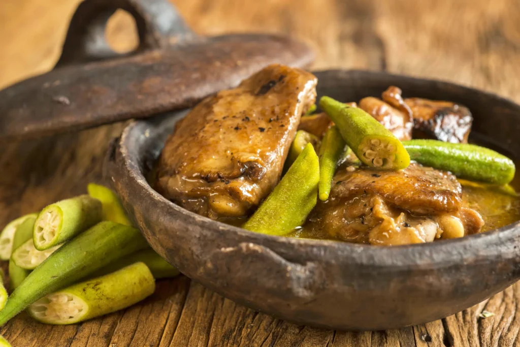 Frango com Quiabo à Moda Mineira 5